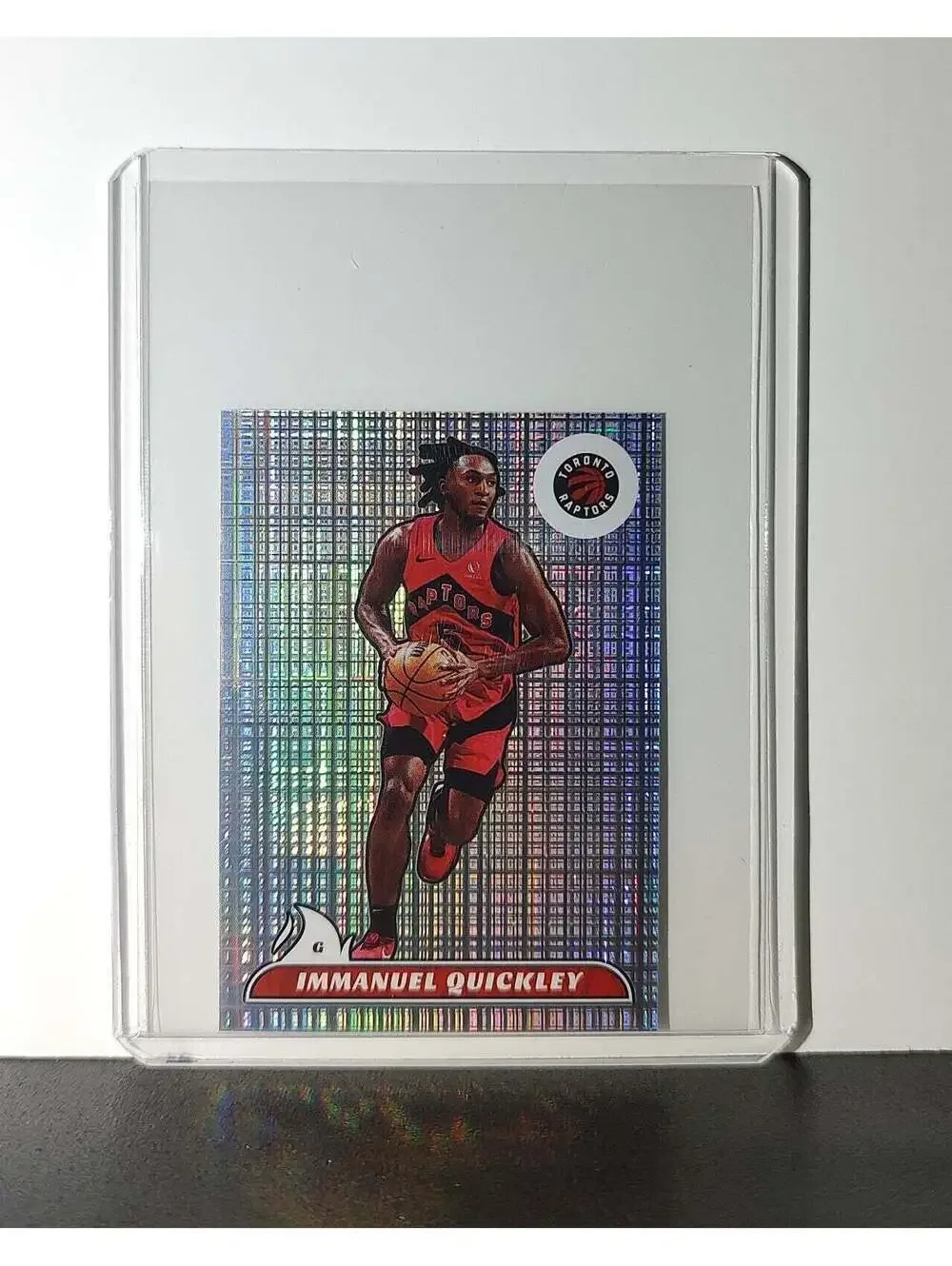 Immanuel Quickley 2024-25 Panini NBA #280 Sticker Card Toronto Raptors